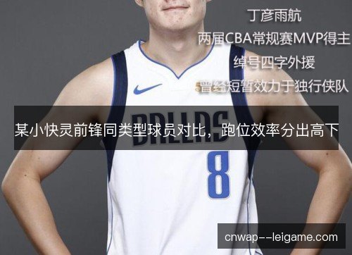某小快灵前锋同类型球员对比，跑位效率分出高下